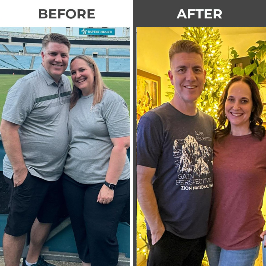 Before & After - Joshua & Angela